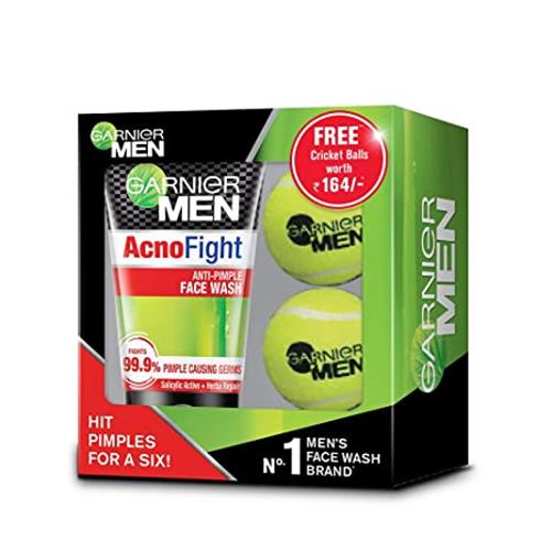 GARNIER MAN ACNO FIGHT F.W.100g+2BALL